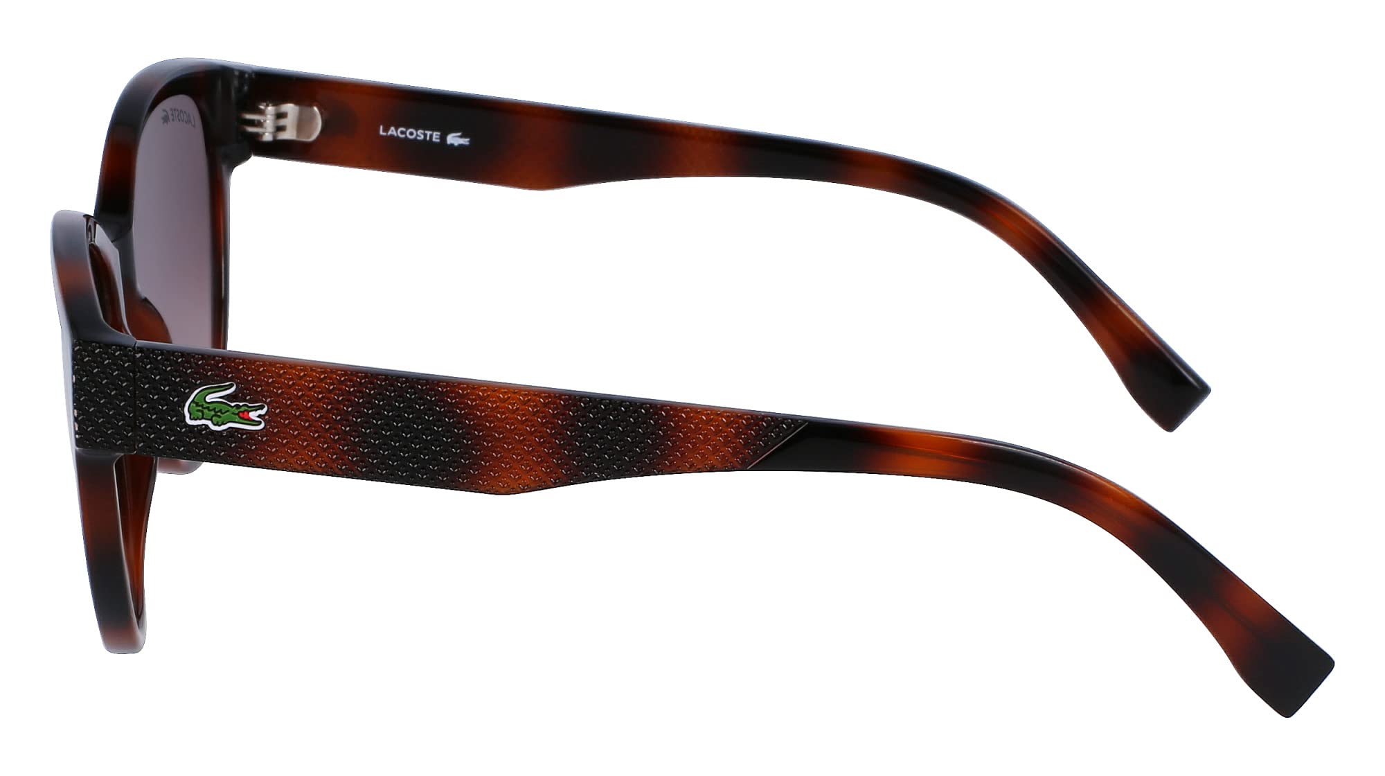 Lacoste Women's L.12.12 Polarized Sunglasses UV Protection - Stylish Cat Eye Frame for Outdoor, Beach & Driving