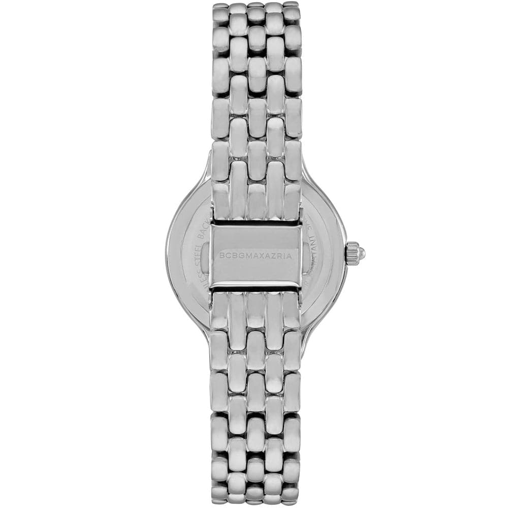 BCBGMAXAZRIA BG50999001 Women's Fashion Watch - Elegant Stainless Steel Bracelet, Water Resistant, Perfect for Office, Party & Everyday Wear