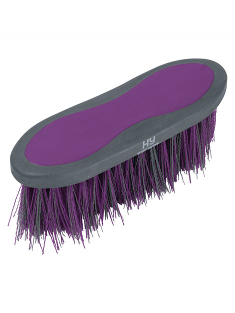 HySport Active Long Bristle Horse Grooming Brush - Gentle Detangling & Shining for Horses, Ponies & Livestock - Perfect for Stable, Show & Daily Care