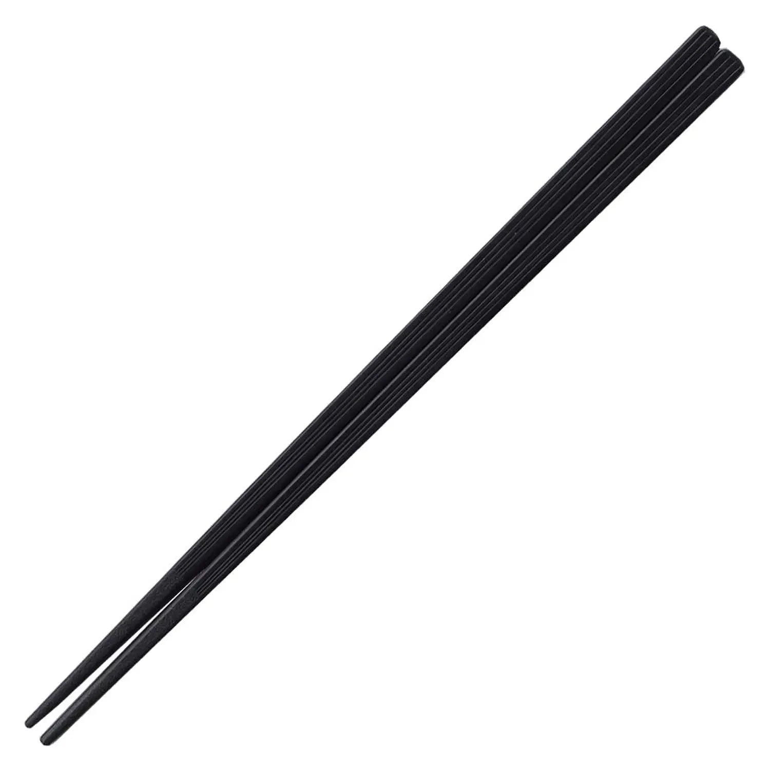 Premium Fukui Craft SPS Resin Ebisu Lacquered Chopsticks - 22.5cm Non-Slip Square Design - Perfect for Sushi, Ramen & Asian Dining Experience
