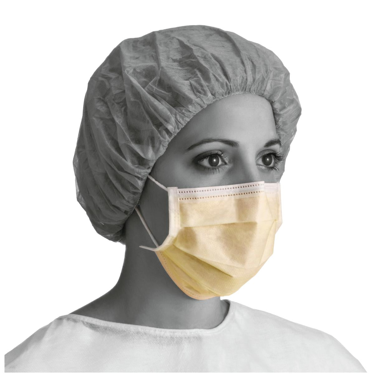 Disposable 3-Ply Face Mask with Ear Loops - Latex Free, Breathable & Comfortable - Perfect for Daily Use, Travel, and Public Safety Protection