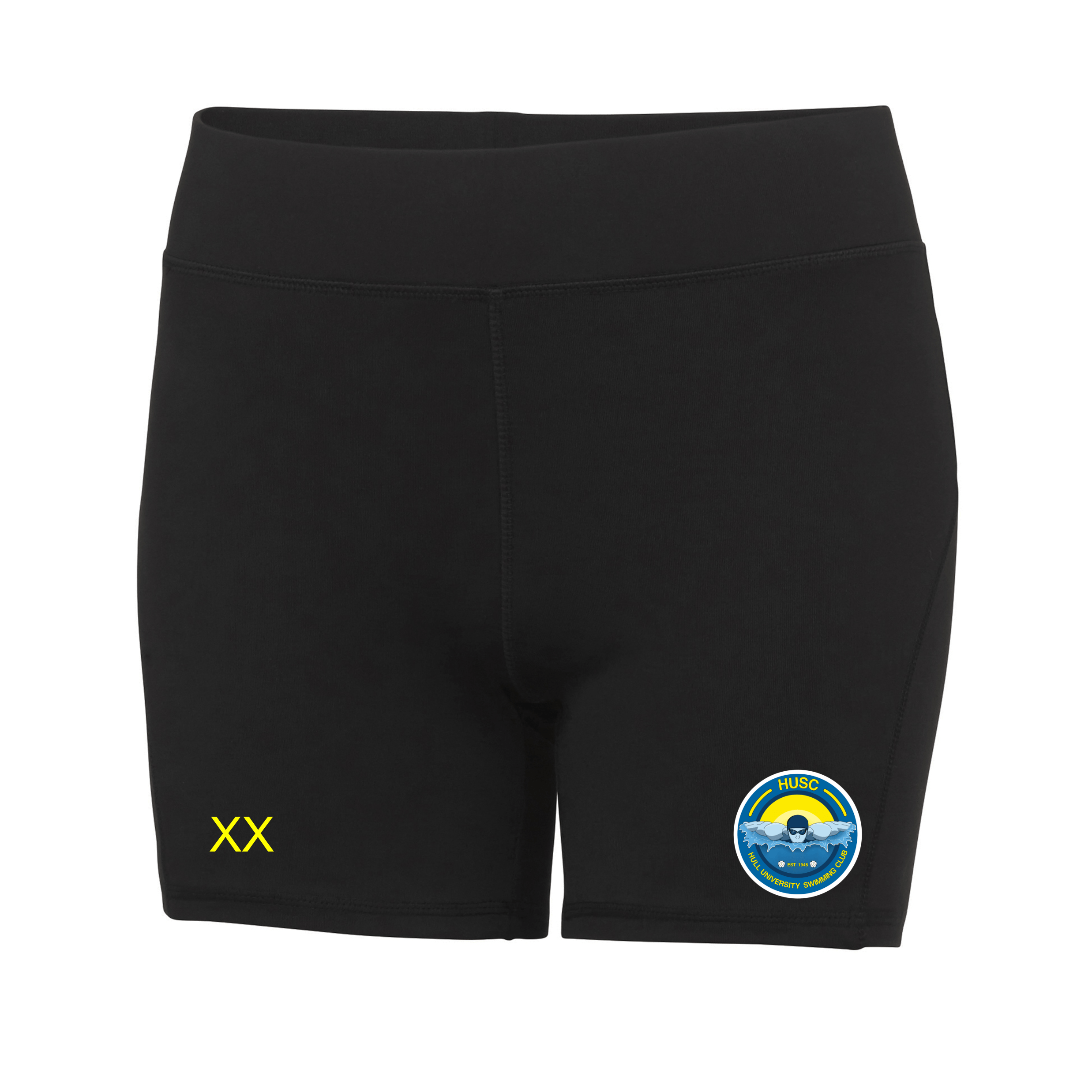Hull University Swimming Club Team Girls Sports Shorts - Quick-Dry Athletic Shorts for Women & Girls - Perfect for Swimming, Running, Gym Workouts & Beach Activities