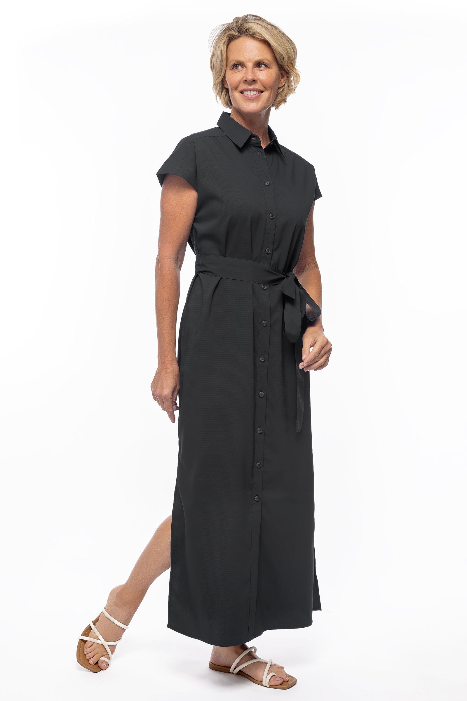 Espanola Way Women's Floral Summer Dress - Casual & Elegant for Beach, Vacation, and Outdoor Parties