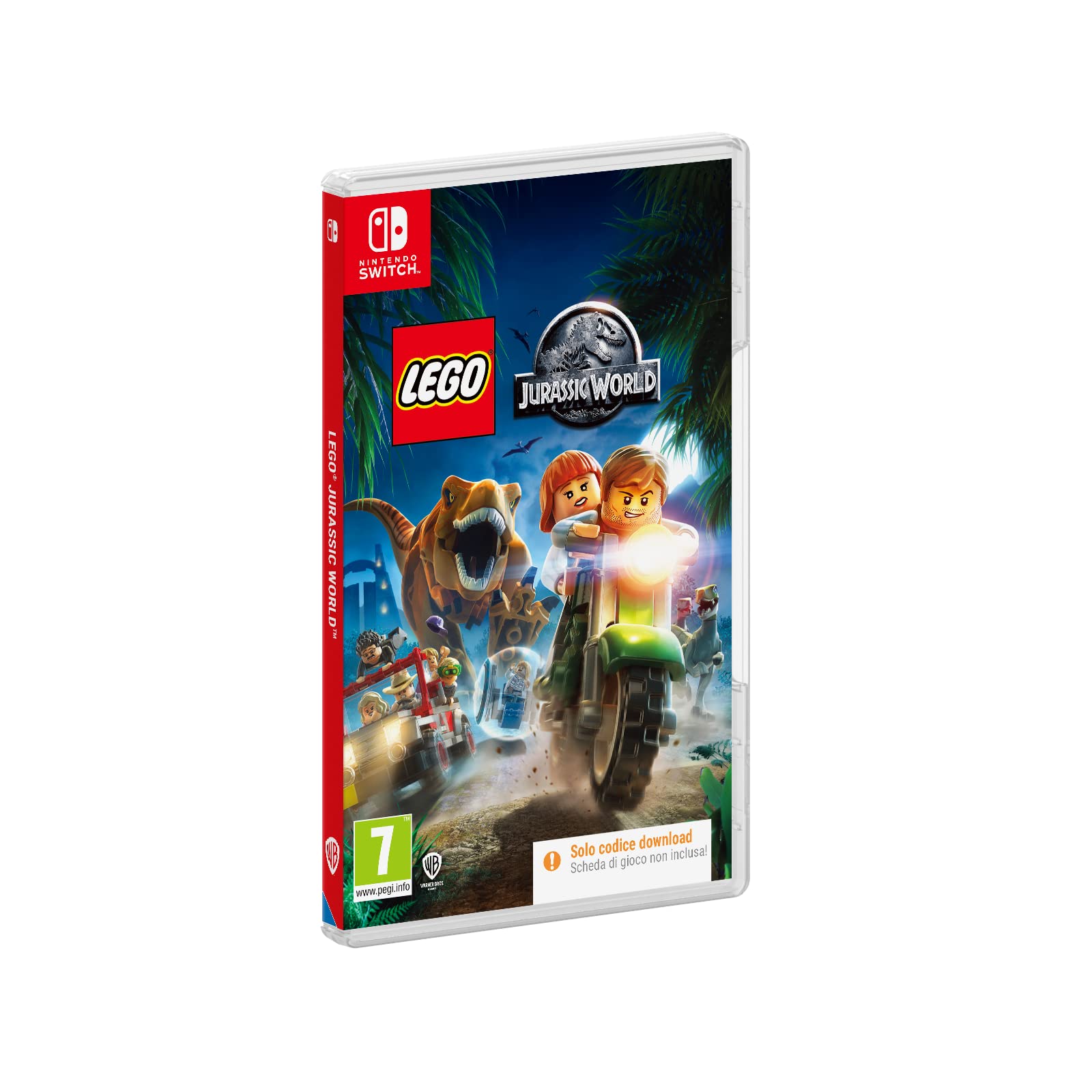 LEGO Jurassic World Nintendo Switch Game - Complete in Box (CIB) - Adventure & Dinosaur Action for Kids & Adults - Perfect for Family Game Nights & Jurassic Park Fans