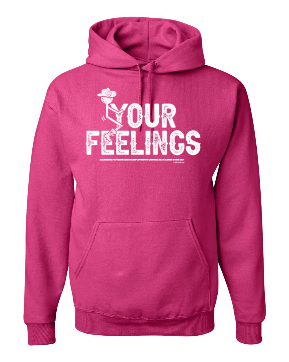 Wild Bobby Your Feelings Cowboy Graphic Hoodie - Unisex Pop Culture Sweatshirt for Men & Women | Perfect for Casual Wear, Street Style & Gift Giving