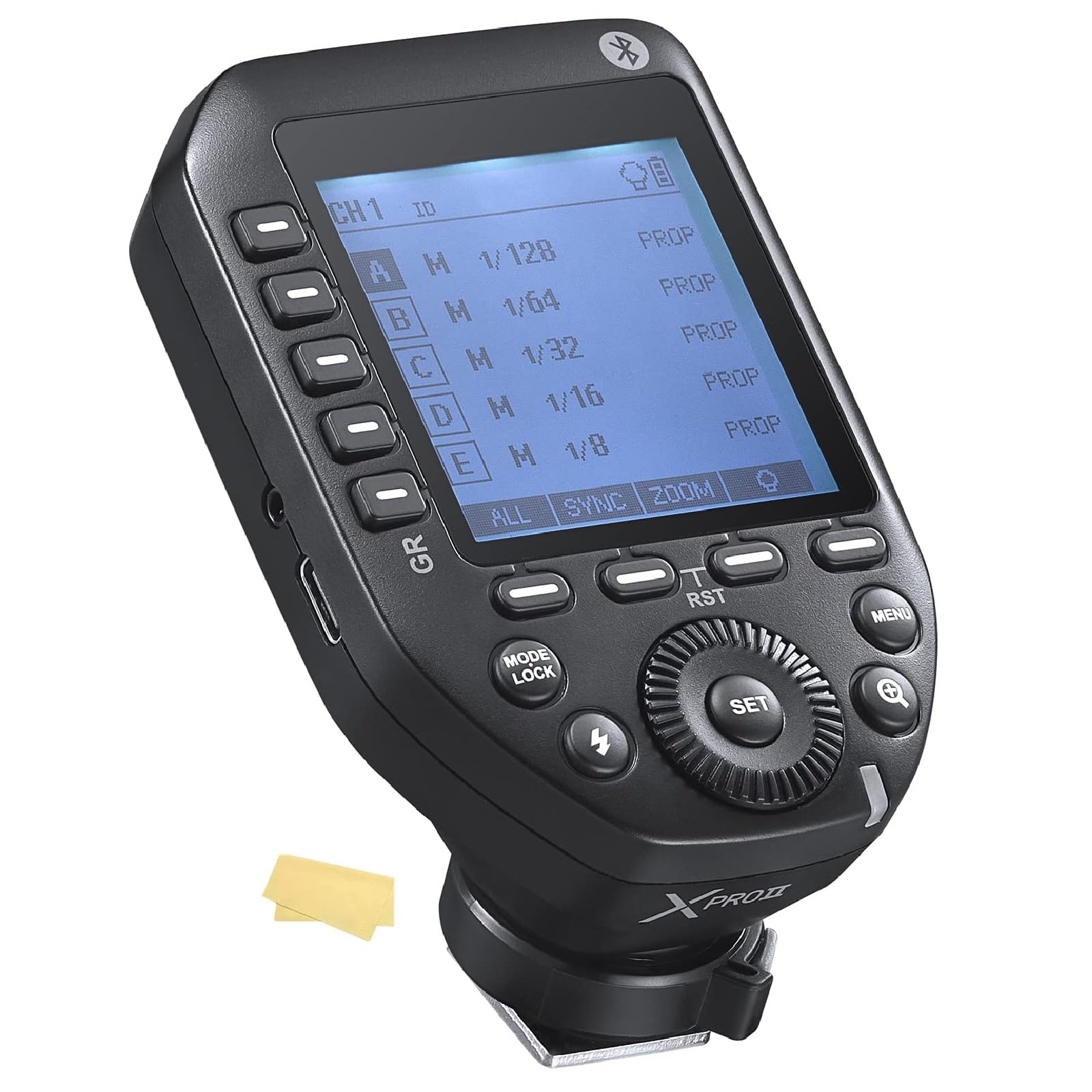 Godox XProII-F TTL Wireless Flash Trigger Transmitter for FUJIFILM Cameras - 2.4G HSS up to 1/8000s, Bluetooth Control, Hotshoe Lock, 16 Groups & 32 Channels - Perfect for Studio Photography, Outdoor Shoots & Event Coverage