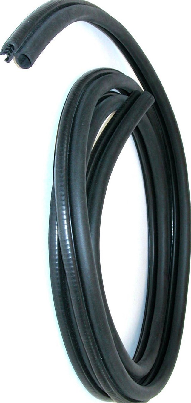 APDTY 140624 Car Door Weather Seal Strip - Premium Rubber Weatherstrip for Vehicle Door Protection | Perfect for Sedans, SUVs, and Trucks to Prevent Water, Dust, and Noise Leakage