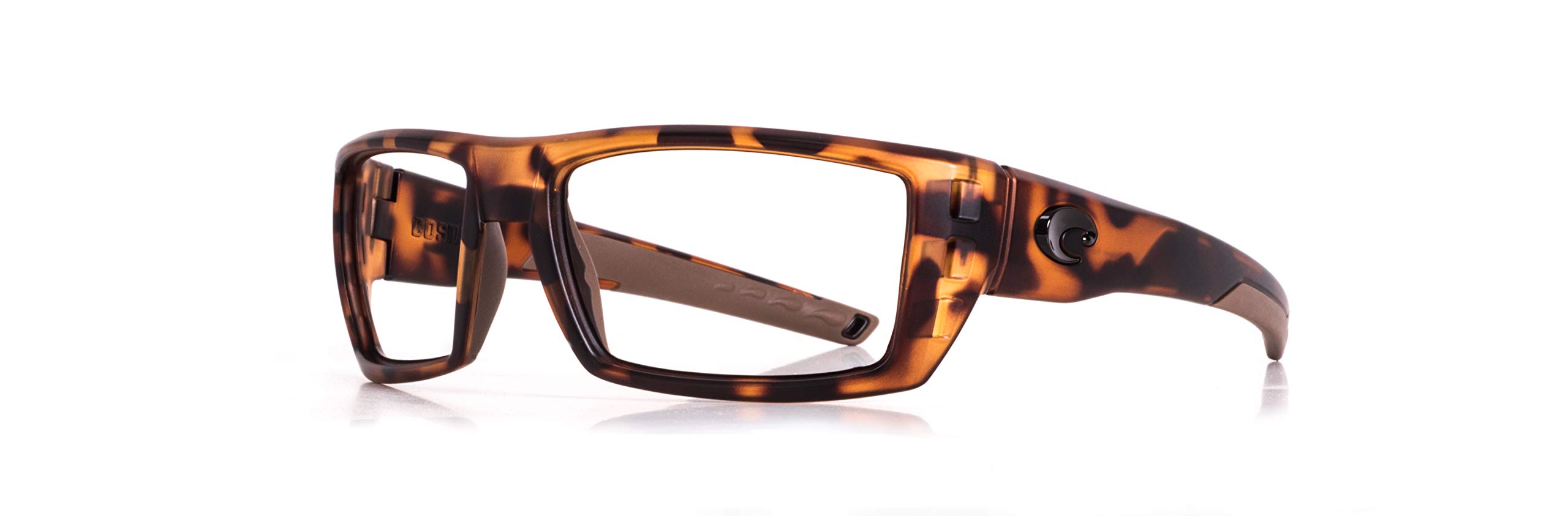 Costa Del Mar Rafael 0.75mm Leaded Glass X-Ray Radiation Protection Safety Glasses - Tortoise Frame for Dental, Medical & Industrial Use
