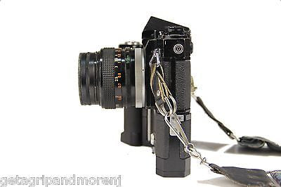 Canon F-1 35mm SLR Film Camera with 50mm FD 1.4 Lens - Vintage Photography, Film Enthusiasts, Professional Shooting