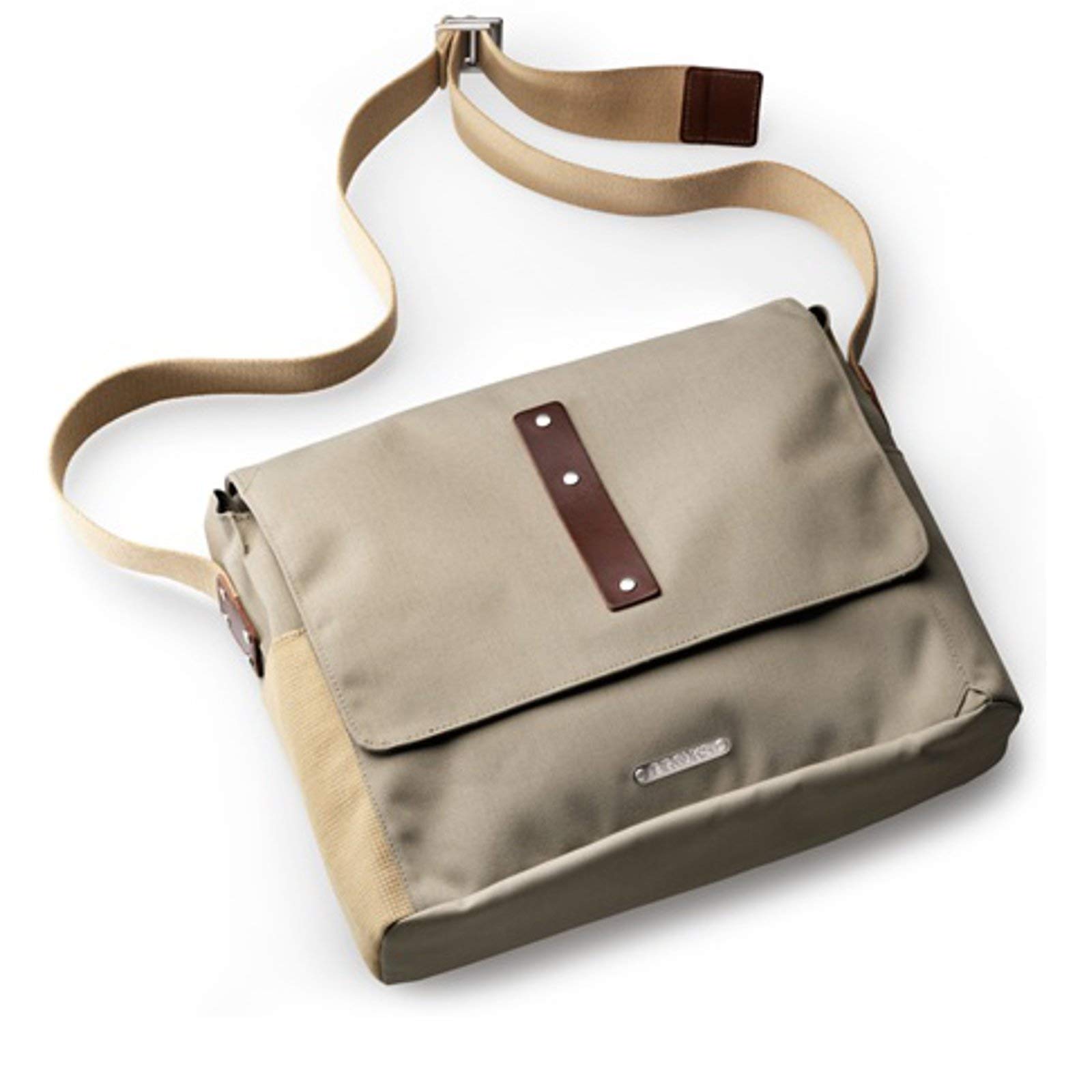 Brooks England Euston Shoulder Bag - Genuine Leather Bike Saddle Bag for Cycling Commuters & Urban Riders - Perfect for Work, Gym & Daily Essentials