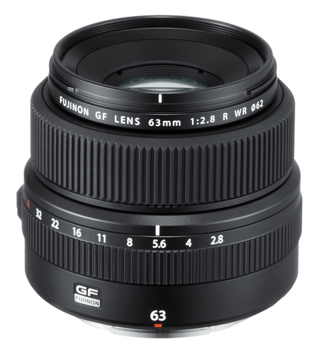 FUJIFILM GF 63mm f/2.8 R WR GFX Medium Format Lens - Perfect for Portrait & Street Photography, Landscape & Travel Shots