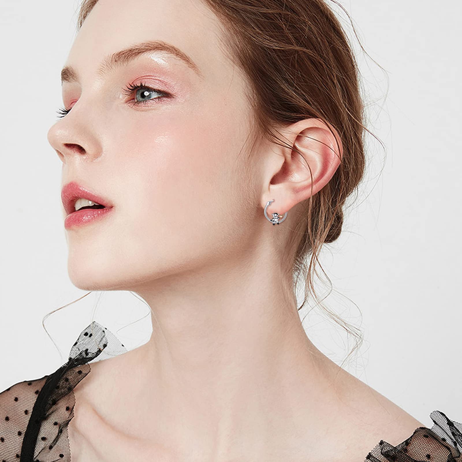 925 Sterling Silver Small Hoop Huggie Earrings for Women - Dainty Cute Jewelry Gift for Birthday, Anniversary & Everyday Wear | Perfect for Office, Date Night & Special Occasions