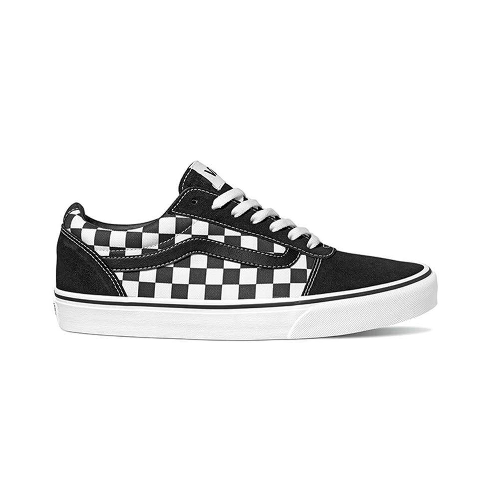 Vans Men's Ward Sneaker - Classic Canvas Low Top Casual Shoes for Walking, Skateboarding & Streetwear Fashion
