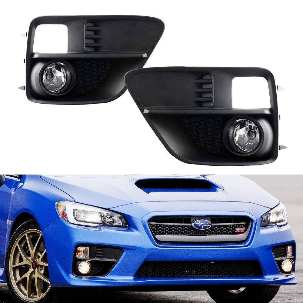 2015-2017 Subaru Impreza WRX Base Model Fog Light Kit with Clear Lens - Upgrade Your Vehicle's Visibility for Night Driving & Bad Weather Conditions