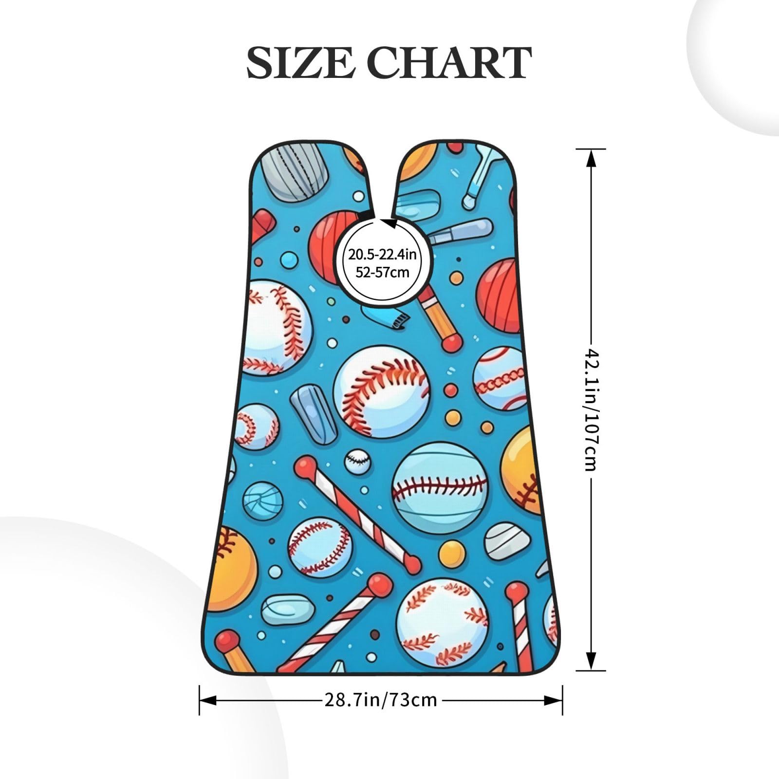 **Men's Baseball Beard Bib Apron - Non-Stick Beard Hair Catcher for Shaving & Grooming - Perfect Gift for Husband or Dad - Great for Sports, Softball & Daily Grooming**