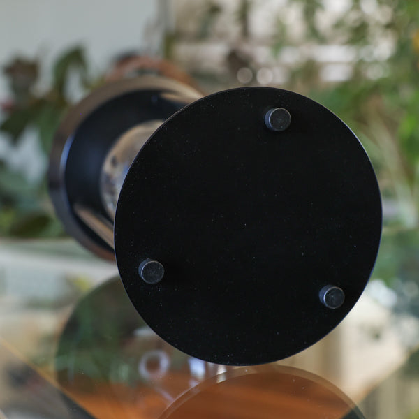 60 Minute Nautical Metal Sand Timer - Silver or Black Hourglass for Kitchen, Office, Board Games & Home Decor