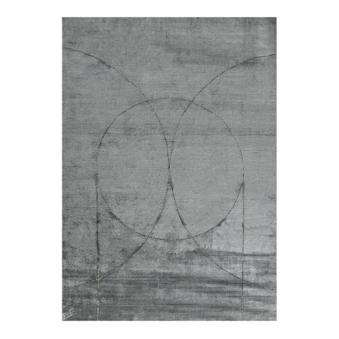 Linie Design Circulus Rug - Modern Round Area Rug for Living Room, Bedroom & Nursery - Soft & Durable Home Decor