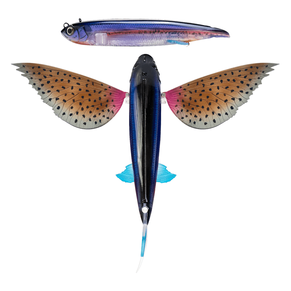 Nomad Design Slipstream Flying Fish Lures - Premium Saltwater Fishing Lures for Tuna, Mahi Mahi & Billfish - Ideal for Offshore Trolling & Big Game Fishing