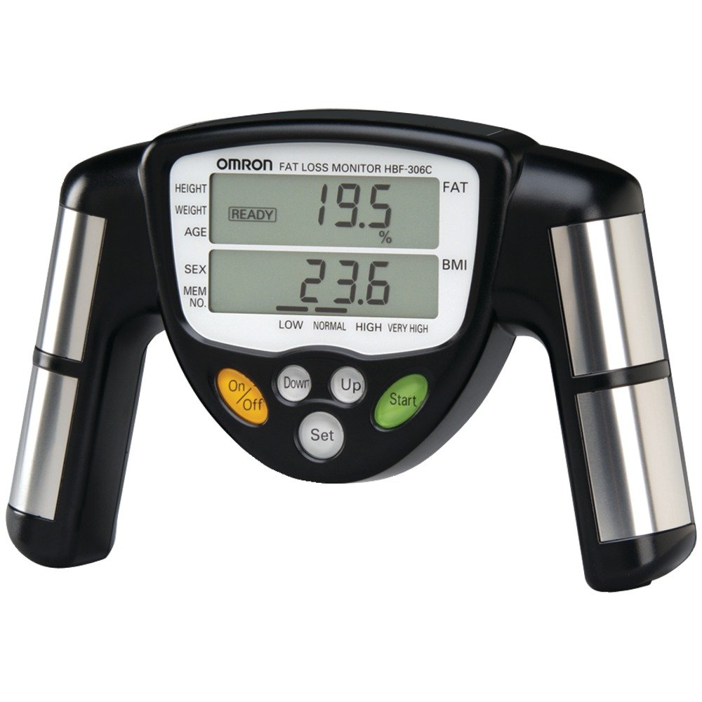 OMRON HBF-306CN Body Composition Monitor with Bluetooth - Accurate Fat Percentage, BMI & Weight Measurement for Fitness Tracking - Ideal for Home Gym, Weight Loss Programs & Health Management