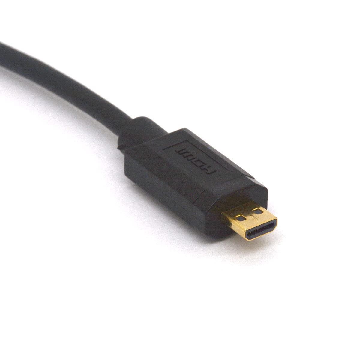 Premium Micro HDMI to HDMI Cable Adapter - 4K Ultra HD, 3D, Ethernet & Audio Return - Compatible with Smartphones, Tablets, Action Cameras, Nikon B500, Raspberry Pi 4 (30cm/1ft) - Perfect for Home Theater, Gaming & Streaming Setups