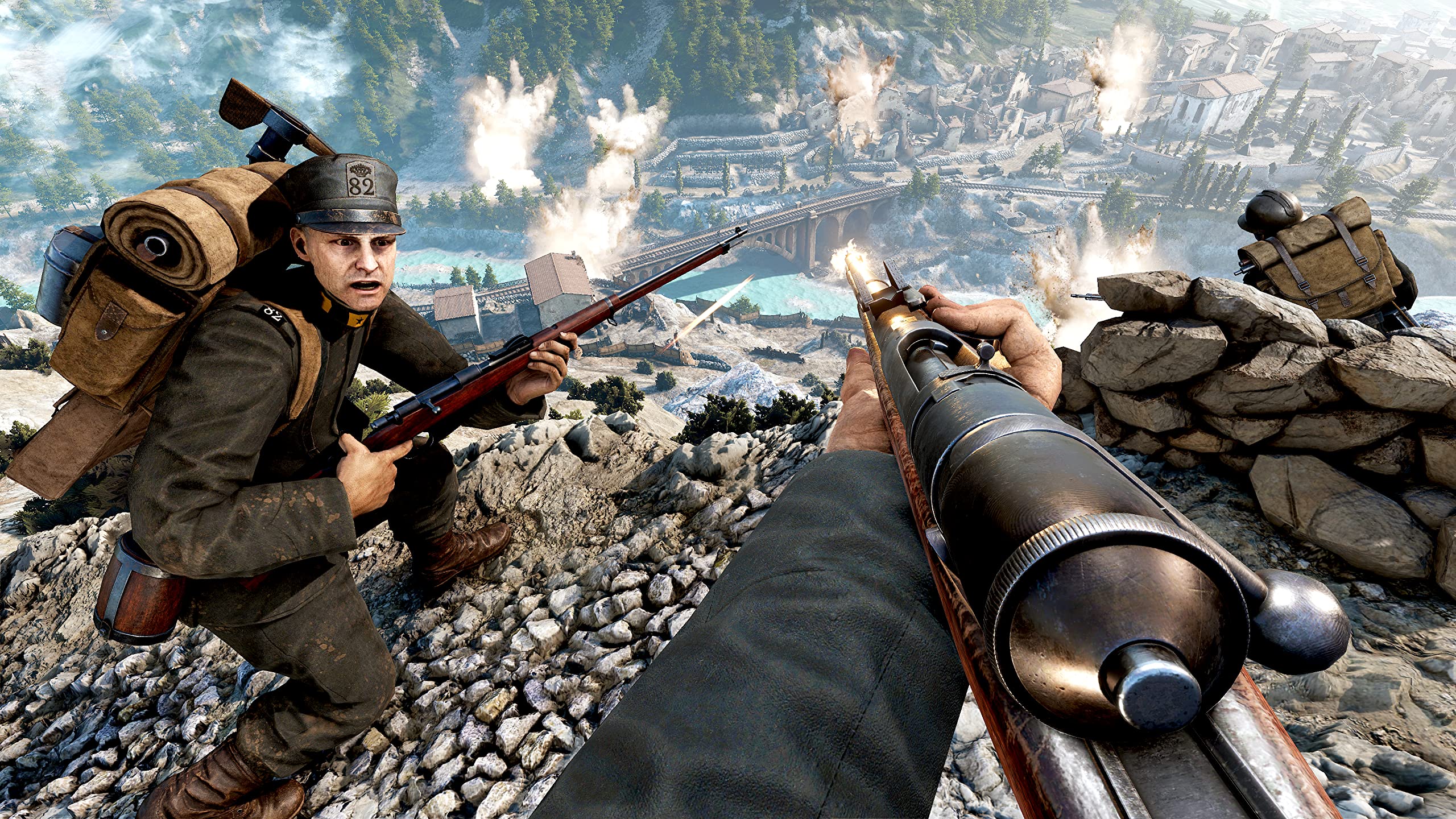 WWI ISONZO - Italian Front Deluxe Edition for PS5 | WW1 Historical FPS Game | Battle Simulation for War History Enthusiasts & Gamers
