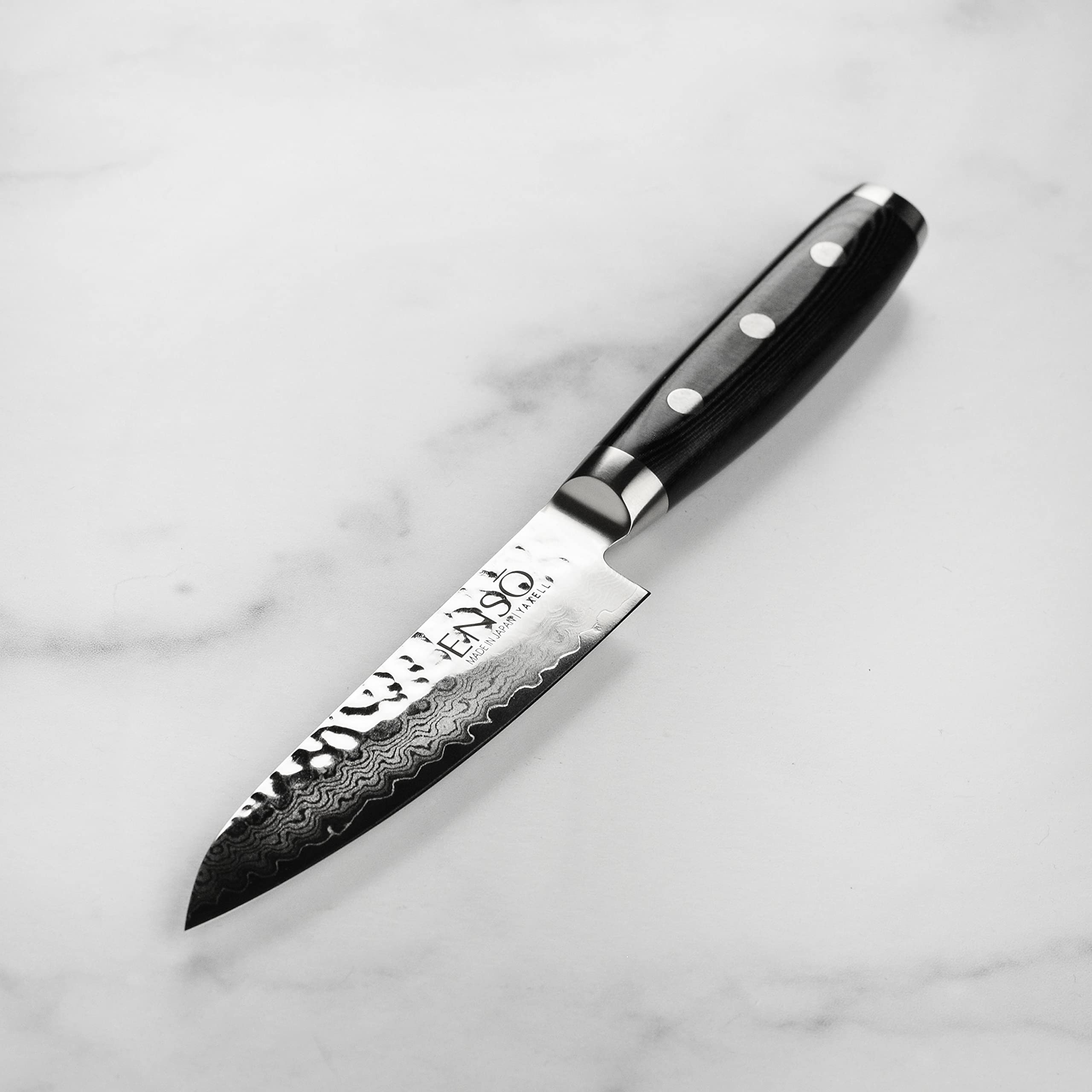 Premium Enso HD Hammered Damascus 4.75