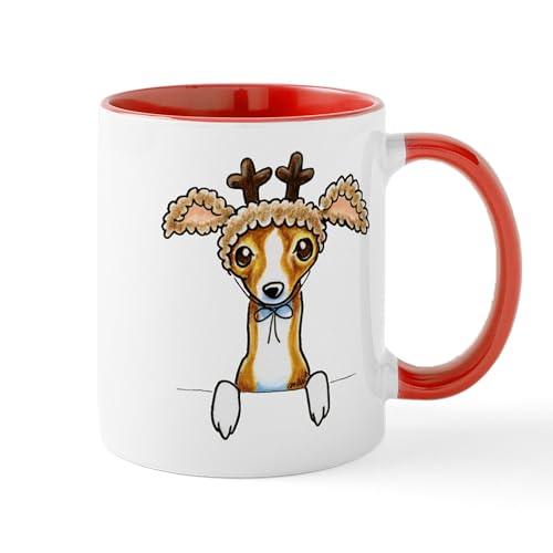 White/Red Inside - Oh Deer Mugs