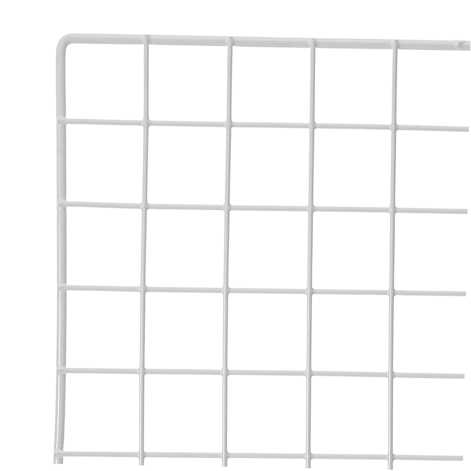 Cabilock Metal Wire Grid Photo Display Panel - Wall Decor Mesh Grid for Photos, Art, and Notes - Perfect for Home, Office, and Dorm Room Organization