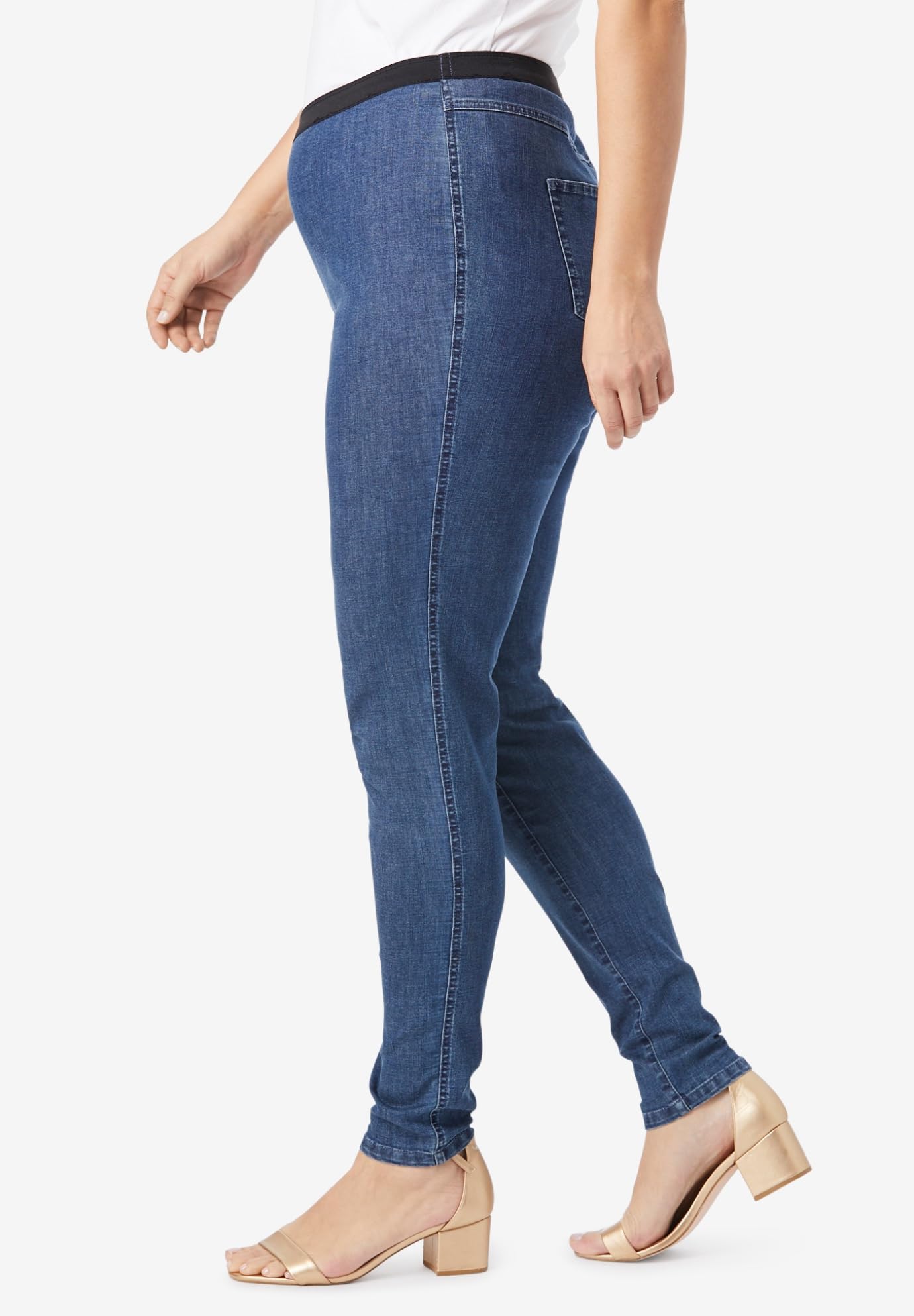 Jessica London Women's Plus Size Stretch Skinny Jeans for Work & Casual Wear