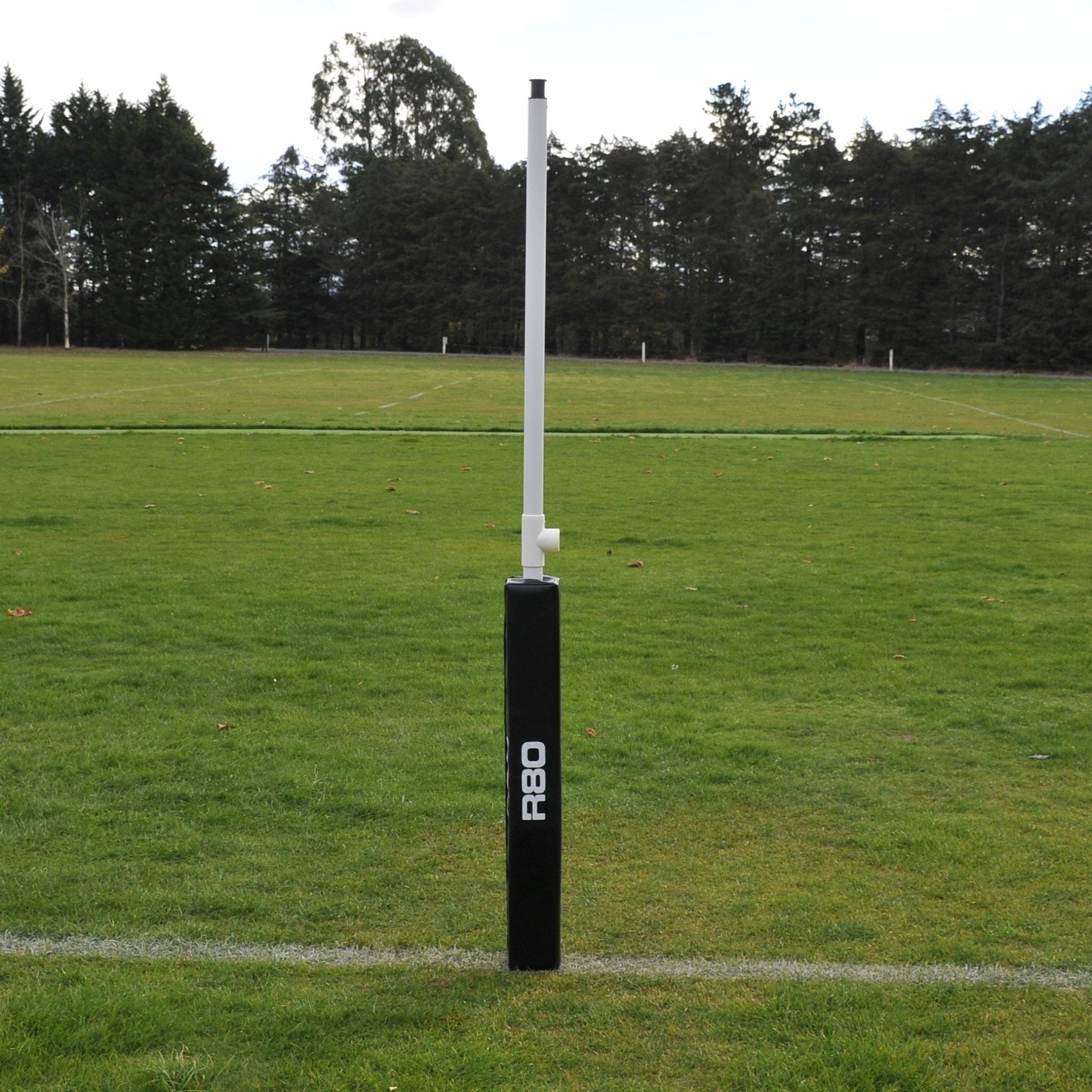 R80 Junior Portable Rugby Goal Posts - Lightweight & Adjustable for Kids & Youth Training - Perfect for Backyard, School, and Club Practice