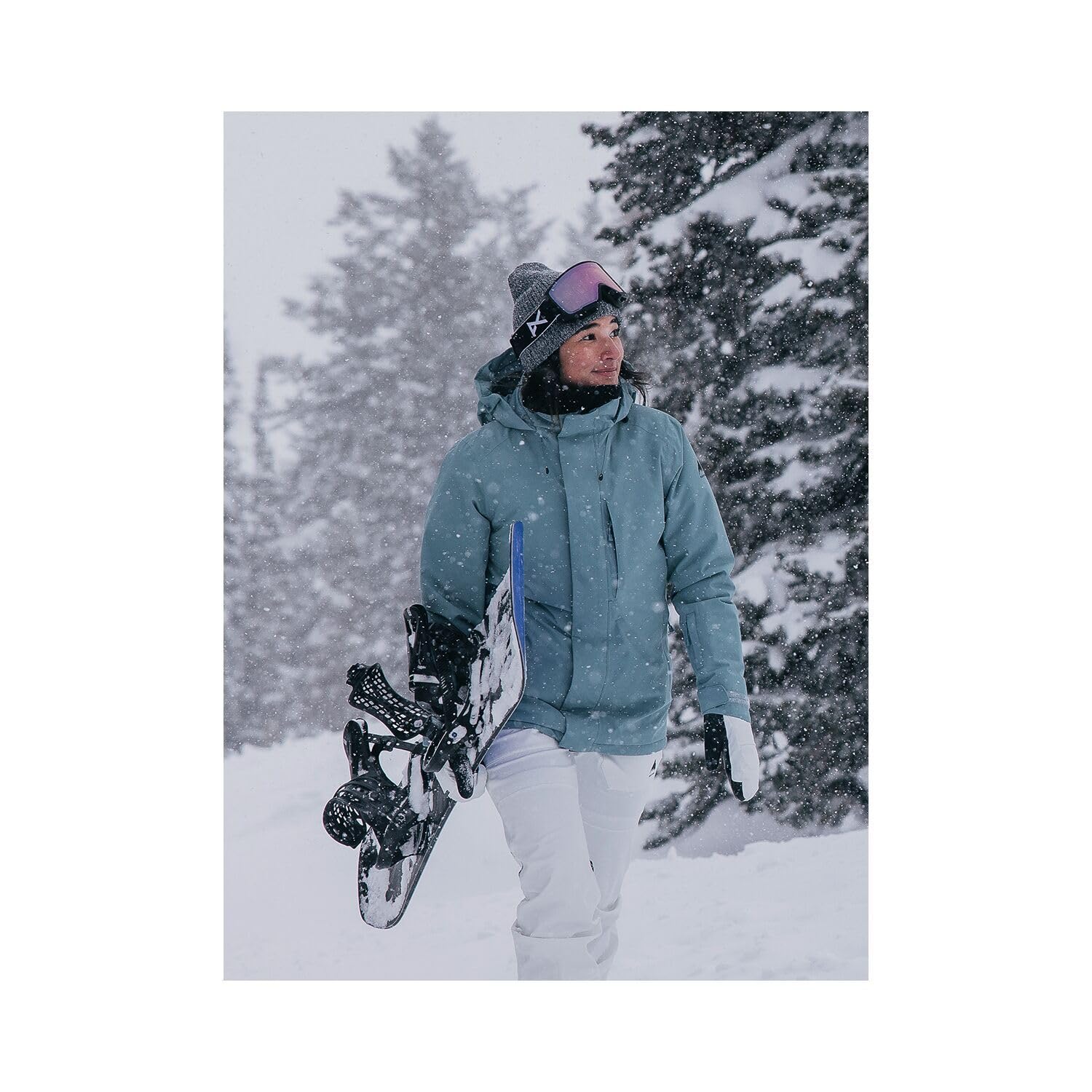 Burton Women's Jet Ridge Jacket - Waterproof Snowboard Jacket for Winter Sports & Outdoor Adventures