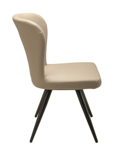 Amelie Lite Taupe Upholstered Accent Chair - Stylish and Comfortable Seating for Living Room, Bedroom, or Office