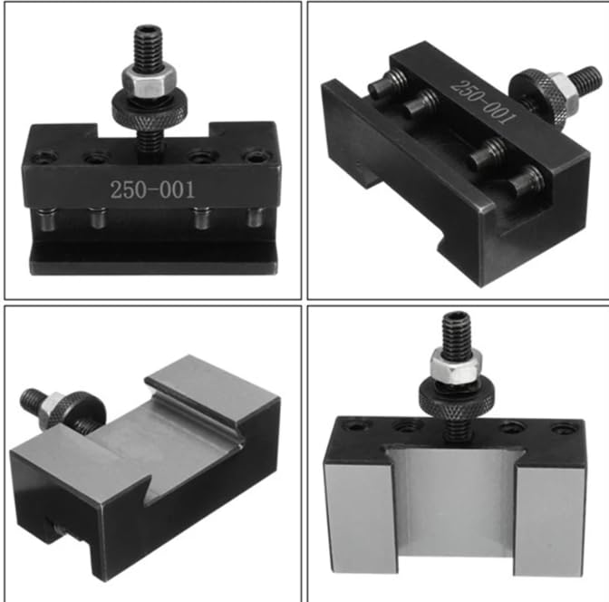 DMCMT OXA250-001 CNC Lathe Tool Holder - Quick Change Precision Tooling for Metalworking & Machining | Ideal for Turning, Facing & Threading Operations
