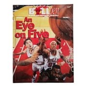 Chicago Bulls 1996 Bullpen Magazine Edition 8 Volume 2 - NBA Collectible, Michael Jordan Era Memorabilia - Perfect for Sports Fans & Basketball Collectors