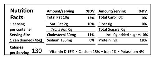 Vital Choice Wild Portuguese Sardines in Organic Extra Virgin Olive Oil - 2 Oz Cans (Pack of 6) | Premium Canned Sardines for Healthy Lunch, Keto Diet & On-the-Go Snacks | Perfect for Office, Travel & Outdoor Activities