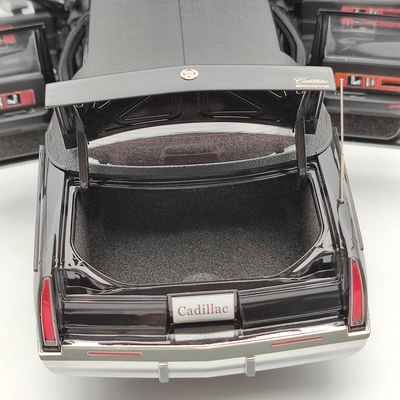 1993 Cadillac Fleetwood Sedan 1:18 Scale Diecast Model Car - Black Collectible Edition | Perfect for Car Enthusiasts, Display Cases & Gift Giving
