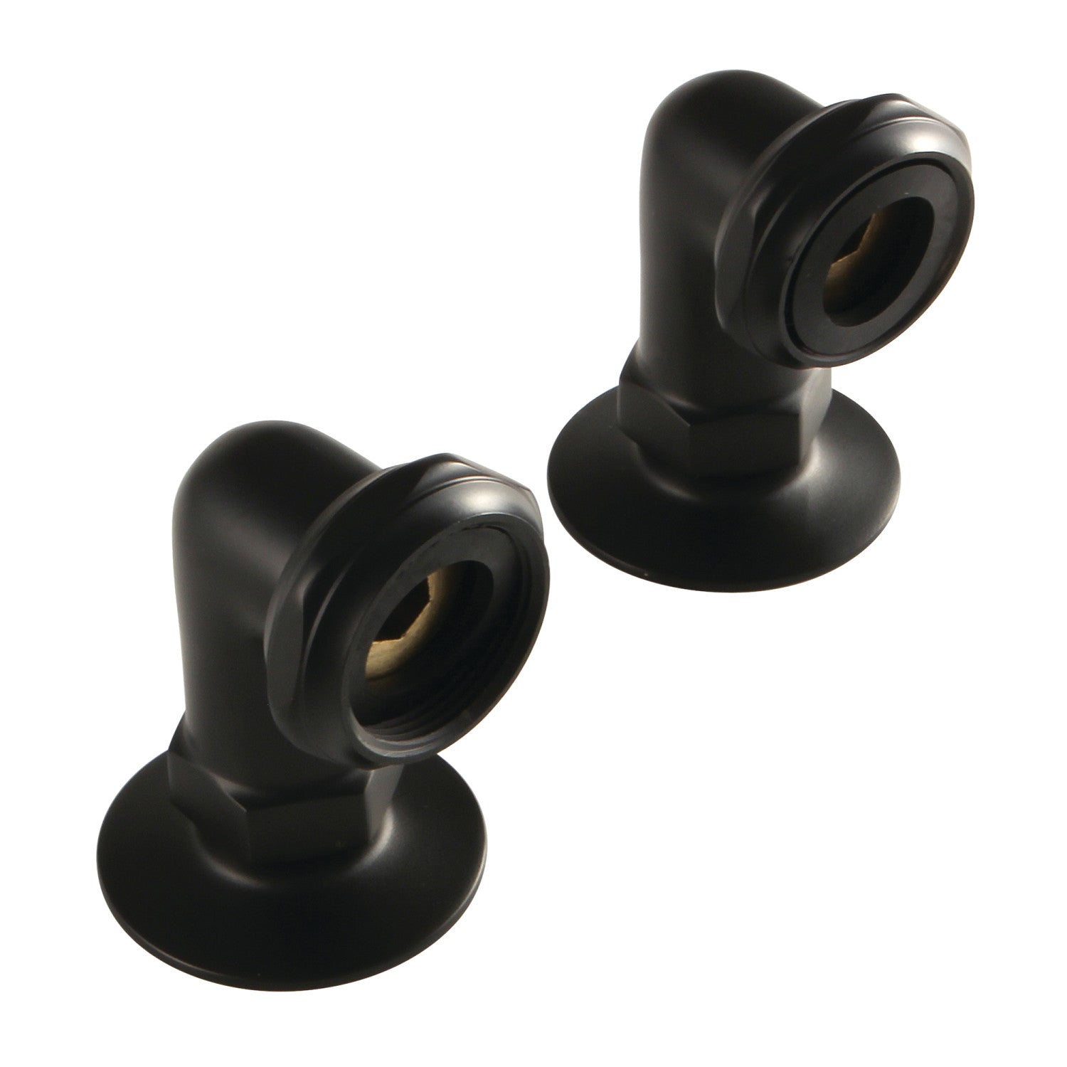 Vintage Matte Black 2 Inch Deck Mount Tub Faucet Riser - Aqua AE2RS0 Bathroom Fixture for Classic & Modern Bathroom Decor | Perfect for Bathtub, Sink, and Shower Installations