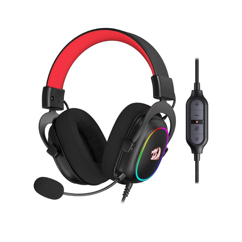 Redragon Zeus X H510 RGB 7.1 Surround Sound Gaming Headset - Black | PC, PS4, Xbox & Mobile Gaming Headphones for Immersive Gameplay