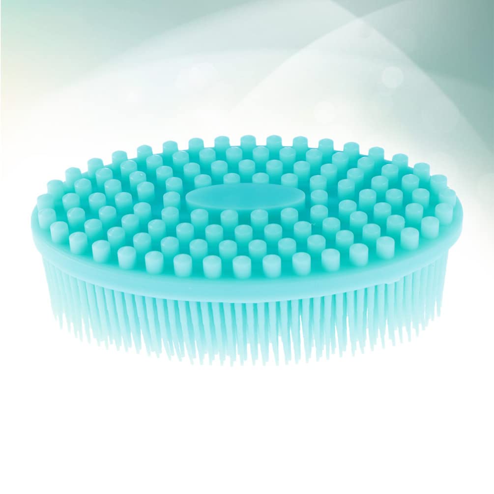 Excluzo Mini Silicone Body Brush - Exfoliating Pad for Skin Care & Massage | Home Spa & Travel Use