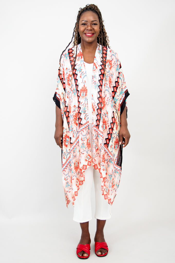 Darcy Women's Fashion One Size Floral Print Wrap Dress - Perfect for Summer Outings, Beach Vacations, and Casual Parties