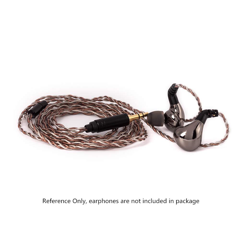 Yinyoo 4 Core Silver Plated Copper Upgrade Cable for BLON BL-03 IEM - High Fidelity Audio for Music Lovers & Audiophiles
