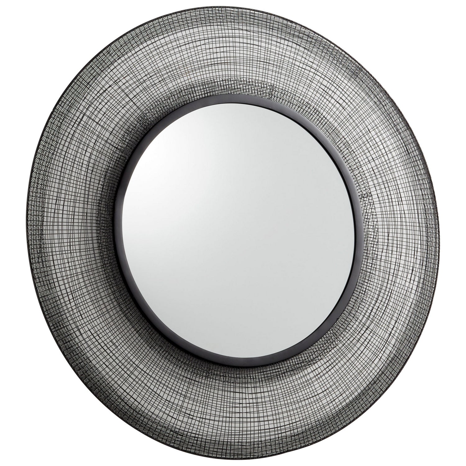 Cyan Design 10246 Matrix Mirror in Graphite - Modern Wall Mirror for Living Room, Bedroom, or Entryway Decor