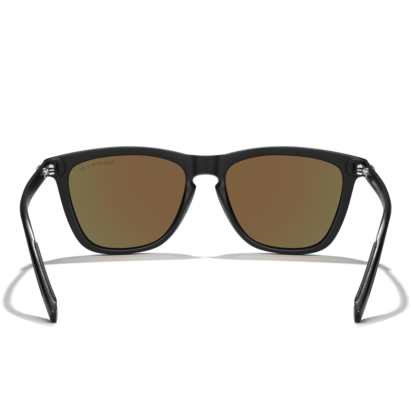 MERRY'S Unisex Polarized Sunglasses for Women & Men - Classic Retro Designer Style with Aluminum Frames - UV Protection for Driving, Fishing & Outdoor Activities