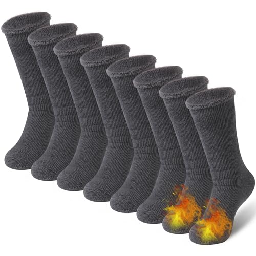 4 Pairs Dark Grey