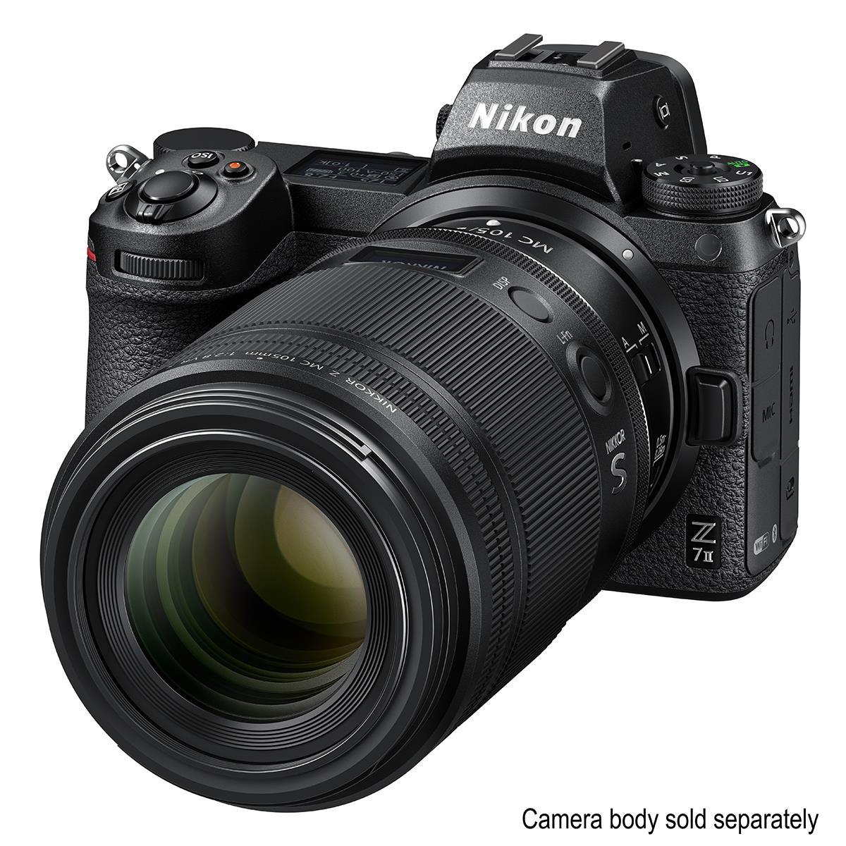 Nikon Z 105mm F2.8 MC VR S Macro Lens for Mirrorless Cameras - Professional Portrait, Product & Close-Up Photography