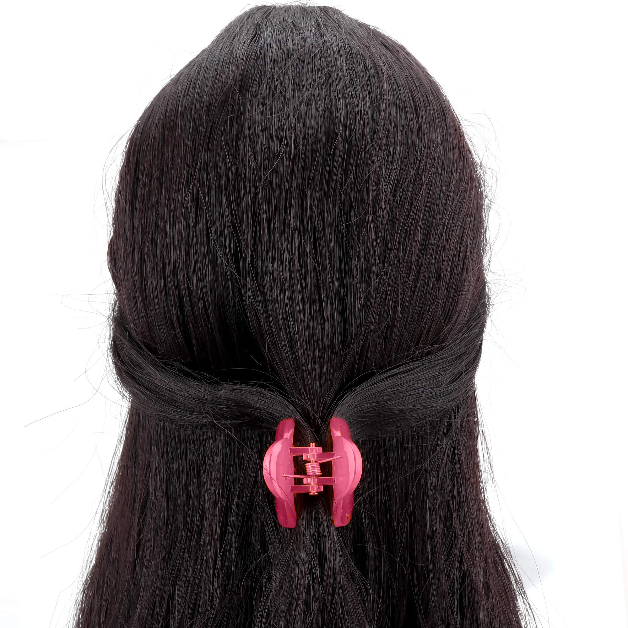 Charming Butterfly Hair Clips for Women and Girls - Pack of 6 Hair Accessories for Parties, Weddings & Everyday Use (SKR75209)