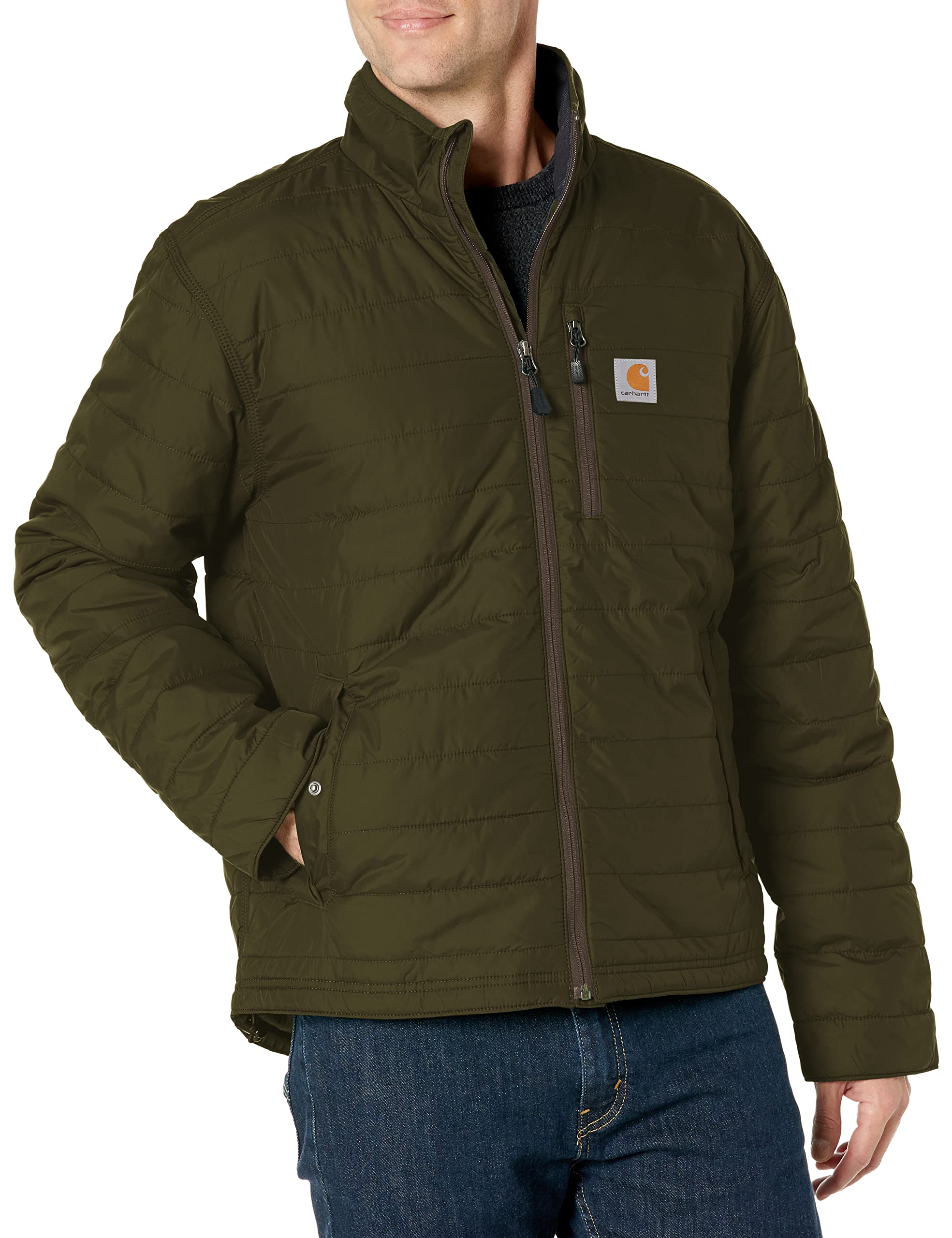 Carhartt Men's Big & Tall Gilliam Jacket - Durable Workwear for Outdoor & Construction | Heavy Duty Water-Resistant Coat for Cold Weather Work