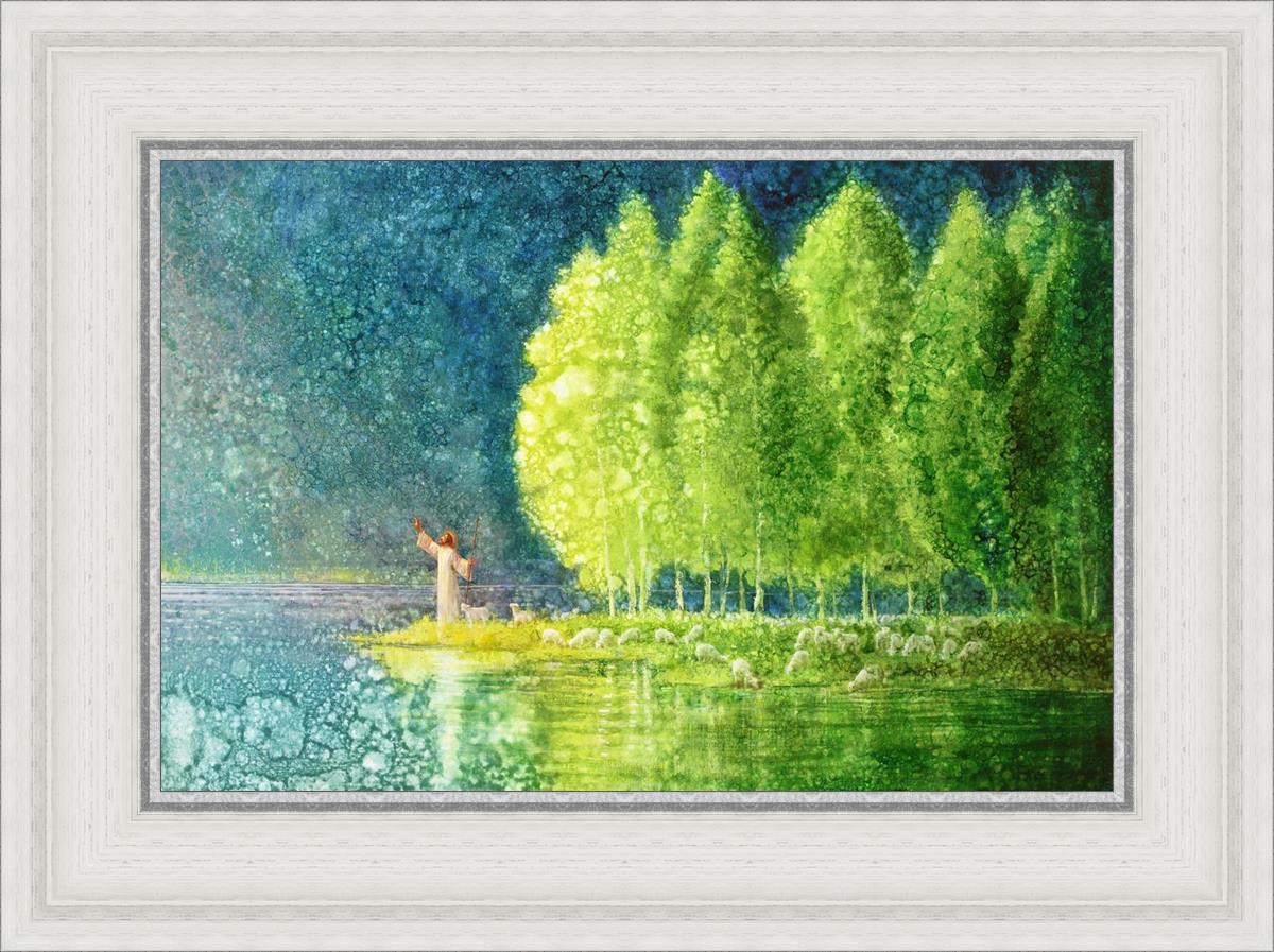 Beside Still Waters - Premium Home Decor & Wall Art for Living Room, Bedroom, Office | Perfect for Relaxation & Meditation Spaces