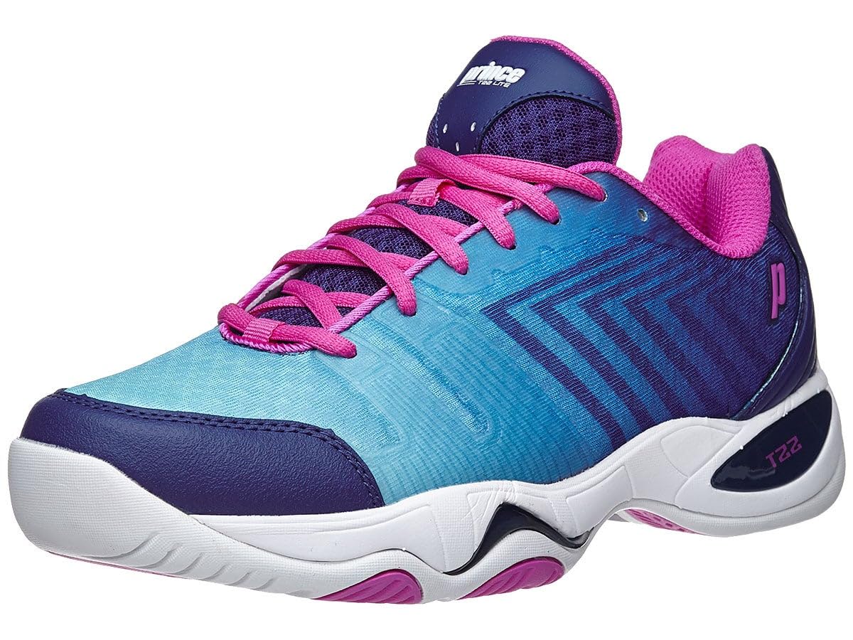 Prince T22 Lite Women's Tennis Shoes Size 8.5 M - Lightweight Comfort for Court Performance & Casual Wear - Perfect for Tennis Matches, Gym Workouts & Everyday Fashion