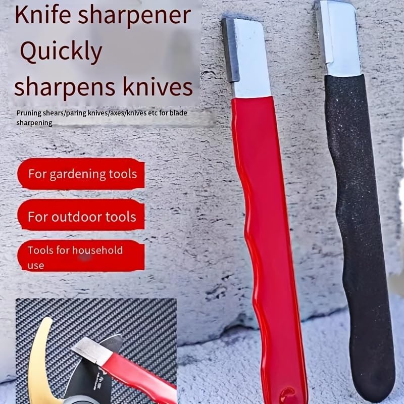 Premium SHOPVILLA Knife Sharpener - Professional Whetstone & Kitchen Knife Sharpener for Chefs & Home Cooks | Perfect for Sharpening Kitchen Knives, Pocket Knives & More | Ideal for Cooking, Camping & Outdoor Activities